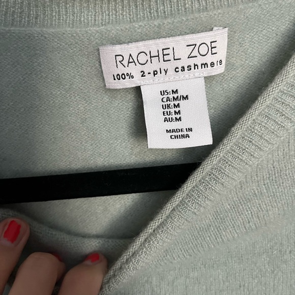 Rachel Zoe 100% cashmere sweater - Picture 2 of 3